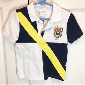 Blue & white Ralph Lauren polo shirt